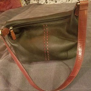 Fossil Leather Shoulder Bag